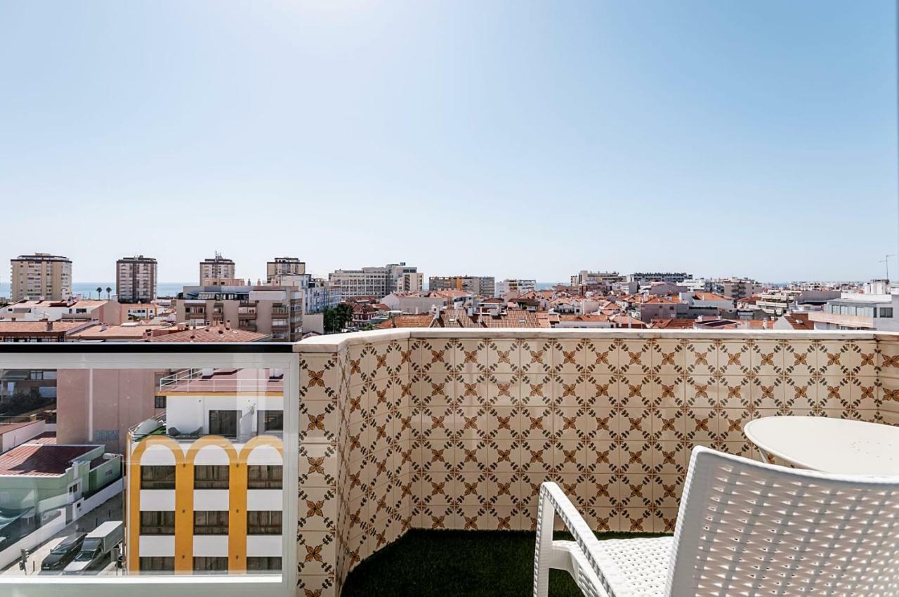 Lovely Lisboa Costa Da Caparica Seaview Apartment ภายนอก รูปภาพ
