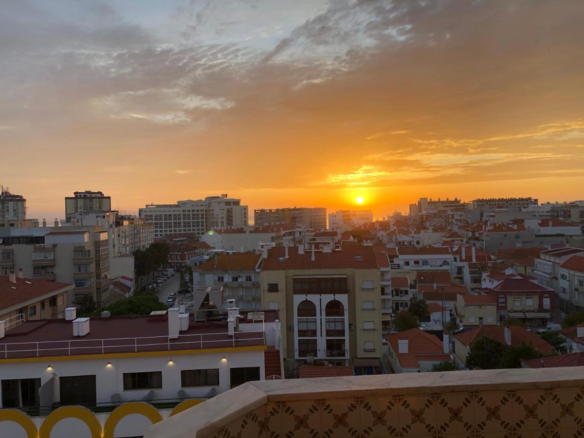 Lovely Lisboa Costa Da Caparica Seaview Apartment ภายนอก รูปภาพ